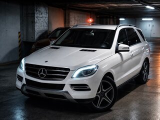 2012 Mercedes-Benz M-Класс 350 CDI III (W166), белый, 2100000 рублей, вид 1