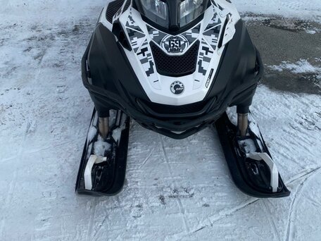 2019 BRP Lynx 69 Yeti Army, чёрный, 1700000 рублей, вид 3