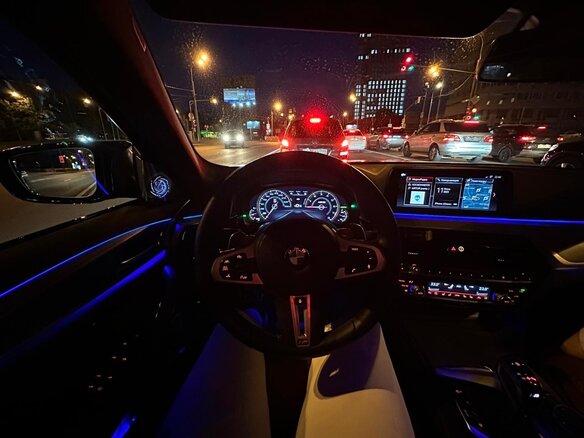 2019 BMW M5 VI (F90), синий - вид 22