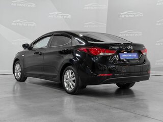 2014 Hyundai Elantra V (MD) Рестайлинг, чёрный, 1060000 рублей, вид 3