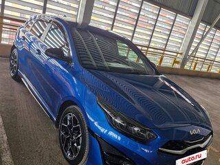 2021 Kia Ceed III Рестайлинг, синий, 2200000 рублей, вид 4