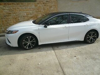 2020 Toyota Camry US Market VIII (XV70), белый, 3000000 рублей, вид 4