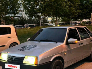 1998 Lada (ВАЗ) 21099, серый, 90000 рублей, вид 2