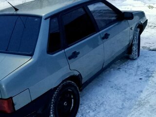 1996 Lada (ВАЗ) 21099, серебристый, 75000 рублей, вид 3