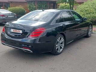 2017 Mercedes-Benz S-Класс 350 CDI BlueTEC Long 9G-TRONIC VI (W222, C217), чёрный, 3300000 рублей, вид 4