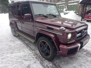2014 Mercedes-Benz G-Класс AMG 63 AMG I (W463) Рестайлинг 2, пурпурный, 8000000 рублей, вид 2
