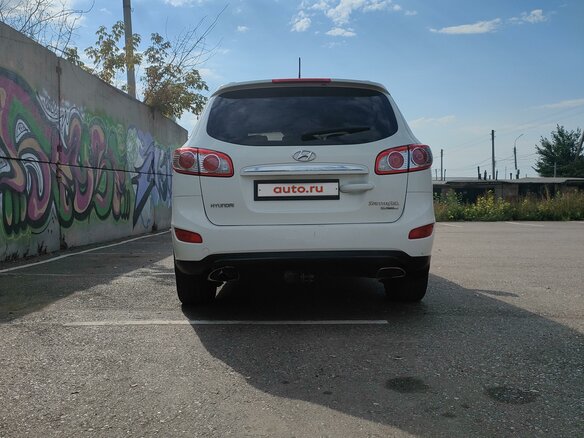 2011 Hyundai Santa Fe II Рестайлинг, белый, 1275000 рублей - вид 5