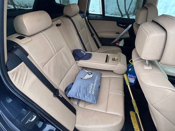 2008 BMW X3 30d I (E83) Рестайлинг, синий, 1500000 рублей - вид 32