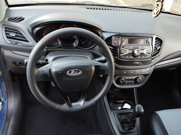 2018 Lada (ВАЗ) Vesta I, синий, 870000 рублей - вид 8