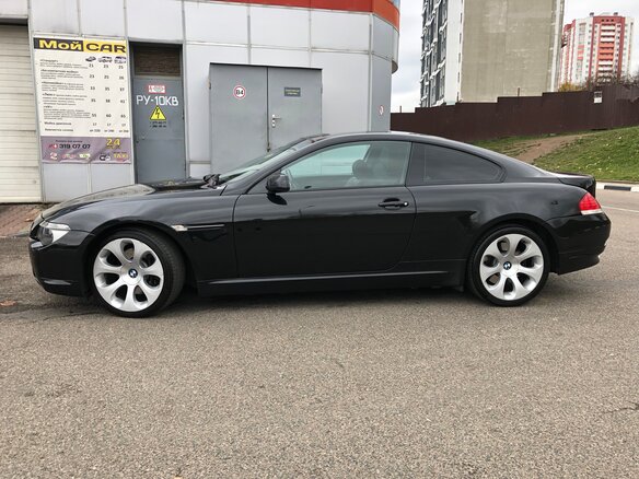 2007 BMW 6 серии 650i II (E63/E64), чёрный, 2250000 рублей - вид 8