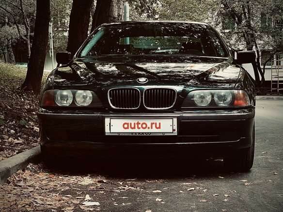 1998 BMW 5 серии 520i IV (E39), зелёный, 950000 рублей - вид 2