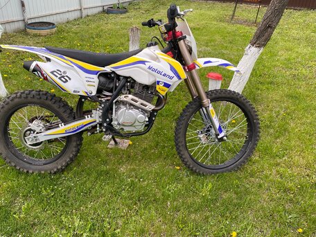 2021 Motoland CRF250, белый, 135000 рублей, вид 3