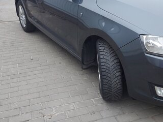 2015 Skoda Rapid I, серый, 897000 рублей, вид 4