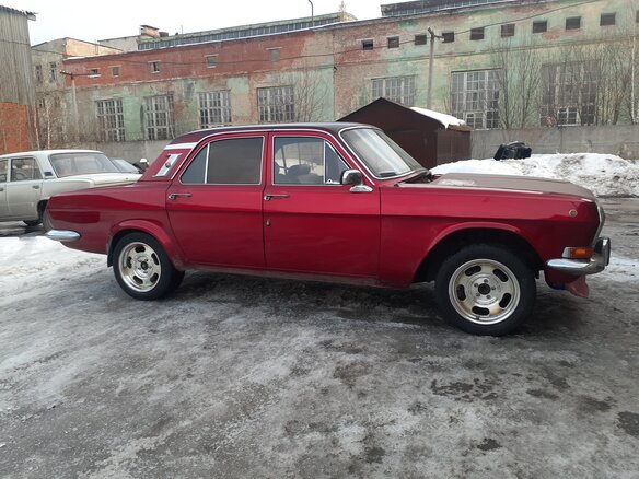 1982 ГАЗ 24 «Волга» 2424 I (24), пурпурный, 430000 рублей - вид 1