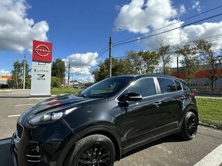 2018 Kia Sportage IV Рестайлинг, чёрный, 1720000 рублей, вид 3
