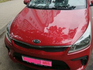 2018 Kia Rio IV, красный, 1150000 рублей, вид 1