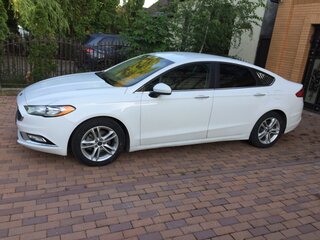 2017 Ford Fusion (North America) II Рестайлинг, белый, 1300000 рублей, вид 5