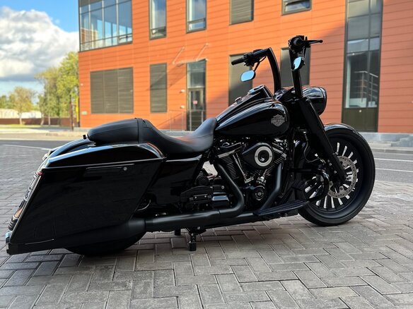 2021 Harley-Davidson Road King, чёрный, 4500000 рублей - вид 18