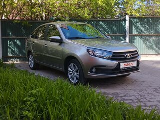 2020 Lada (ВАЗ) Granta I Рестайлинг, бежевый, 875000 рублей, вид 3
