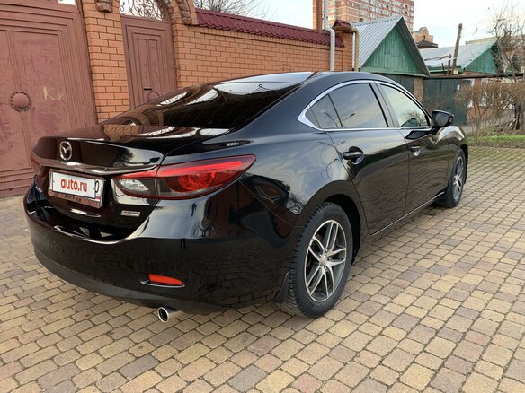 2015 Mazda 6 III (GJ) Рестайлинг, чёрный, 1890000 рублей - вид 5