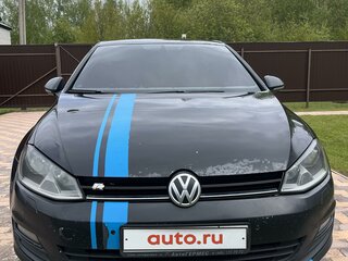 2013 Volkswagen Golf VII, чёрный, 799000 рублей, вид 5