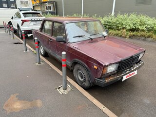 2008 Lada (ВАЗ) 2107, красный, 80000 рублей, вид 2