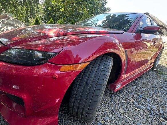 2003 Mazda RX-8 I, красный, 950000 рублей - вид 12