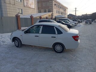 2015 Lada (ВАЗ) Granta I, белый, 590000 рублей, вид 5