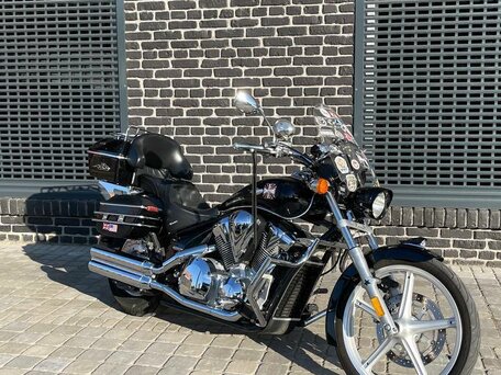 2010 Honda VT 1300CS Sabre, чёрный, 506570 рублей, вид 1