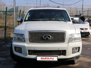 2008 Infiniti QX56 I Рестайлинг, белый, 1450000 рублей, вид 2