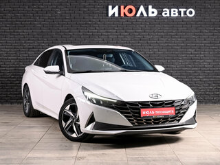 2021 Hyundai Elantra VII (CN7), белый, 1940000 рублей, вид 3