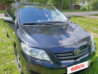 2008 Toyota Corolla X (E140, E150), чёрный, 750000 рублей, вид 5