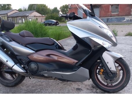 2010 Yamaha TMAX, серебристый, 430000 рублей, вид 2