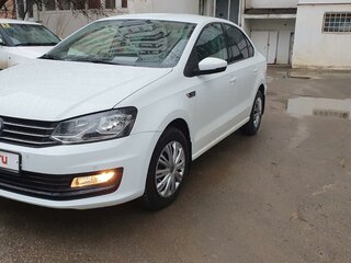 2019 Volkswagen Polo V Рестайлинг, белый, 1570000 рублей, вид 5
