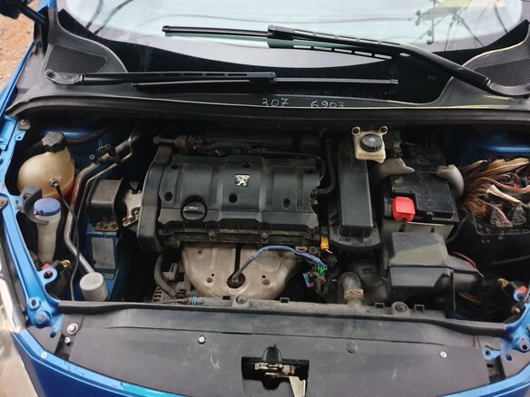 2006 Peugeot 307 I Рестайлинг, синий, 250000 рублей - вид 5