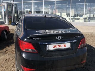 2014 Hyundai Solaris I Рестайлинг, чёрный, 750000 рублей, вид 3