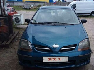 2001 Nissan Almera Tino I, синий, 380000 рублей, вид 1