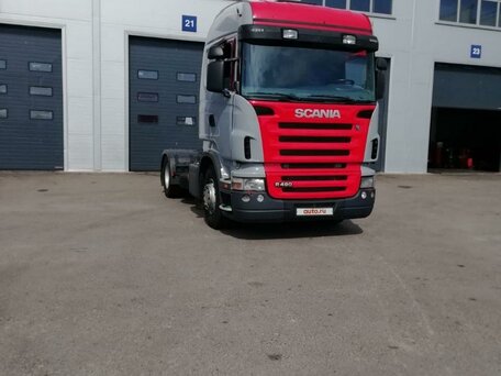 2008 Scania R-Series, пурпурный, 4150000 рублей, вид 4