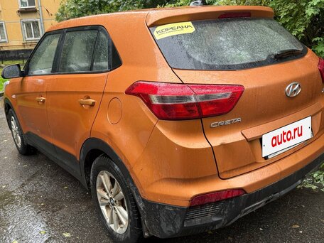 2019 Hyundai Creta I, оранжевый, 1020000 рублей, вид 3
