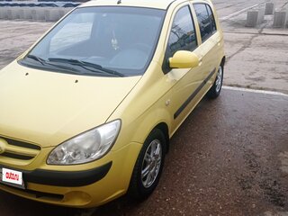 2008 Hyundai Getz I Рестайлинг, жёлтый, 500000 рублей, вид 2