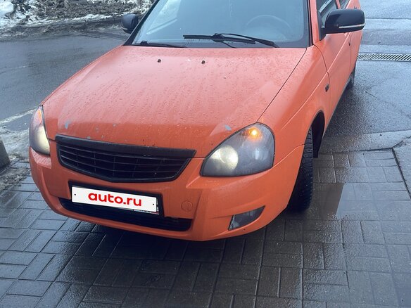 2009 Lada (ВАЗ) Priora I, оранжевый, 310000 рублей - вид 1