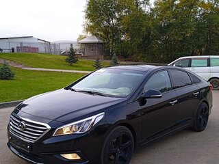 2014 Hyundai Sonata VII (LF), чёрный, 1900900 рублей, вид 1