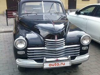 1955 ГАЗ М-20 «Победа», чёрный, 1600000 рублей, вид 1