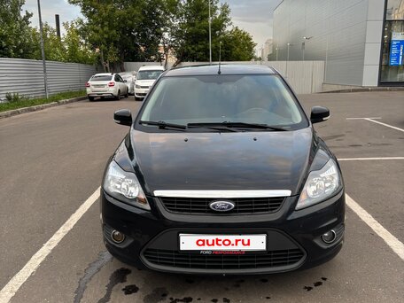 2009 Ford Focus II Рестайлинг, чёрный, 560000 рублей, вид 3
