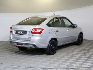 2018 Lada (ВАЗ) Granta I Рестайлинг, серебристый, 620000 рублей, вид 5