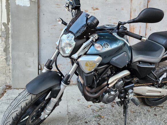 2008 Yamaha MT-03, голубой, 390000 рублей - вид 12