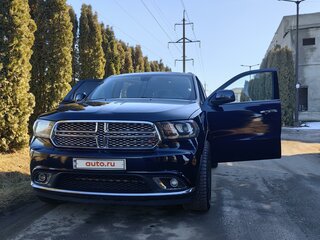 2014 Dodge Durango III Рестайлинг, синий, 1100000 рублей, вид 3