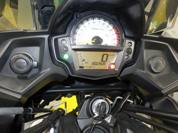2015 Kawasaki Versys 650, жёлтый - вид 8