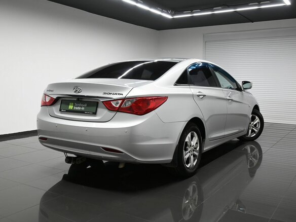 2011 Hyundai Sonata VI (YF), серый - вид 1
