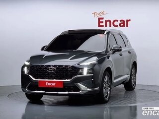 2022 Hyundai Santa Fe IV Рестайлинг, серый, 4812414 рублей, вид 3